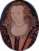 Nicholas Hilliard Elizabeth, Queen of Bohemia, daughter of James I oil painting on canvas
